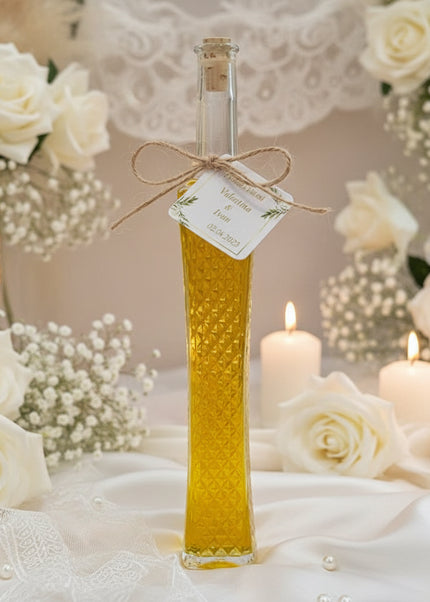 Vjenčani poklon zahvalnica s maslinovim uljem 100 ml