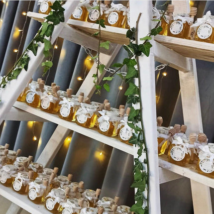 Vjenčani poklon zahvalnice od čipke s medom 106 ml